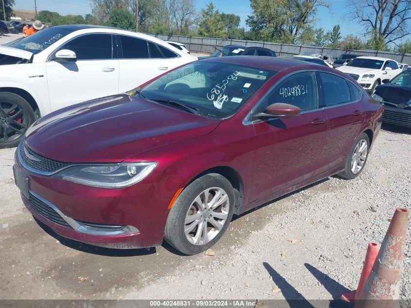 2015 Chrysler 200 Limited VIN: 1C3CCCAG0FN685084 Lot: 40248831