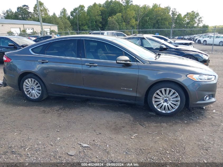 2016 Ford Fusion Hybrid Se VIN: 3FA6P0LU5GR288151 Lot: 40248834