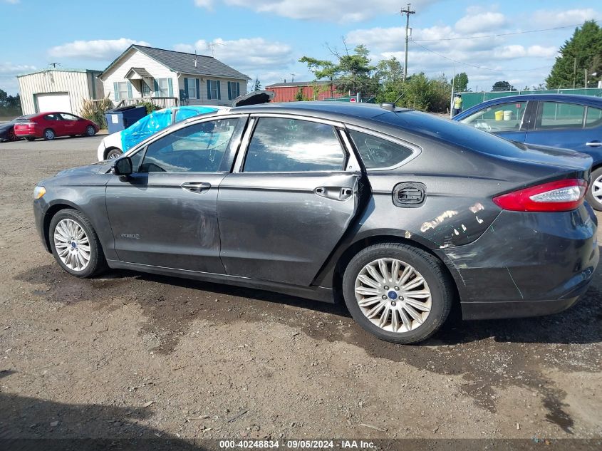 2016 Ford Fusion Hybrid Se VIN: 3FA6P0LU5GR288151 Lot: 40248834