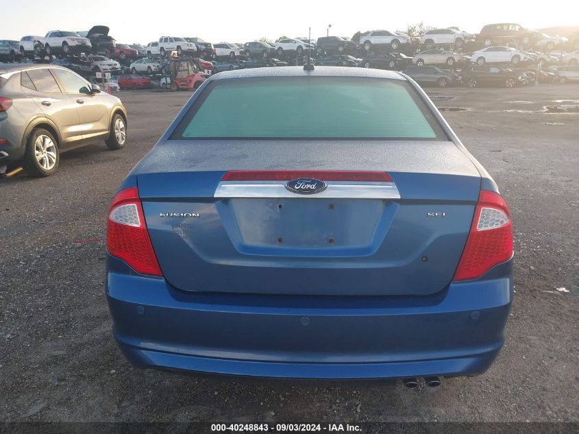 2010 Ford Fusion Sel VIN: 3FAHP0JA4AR209514 Lot: 40248843