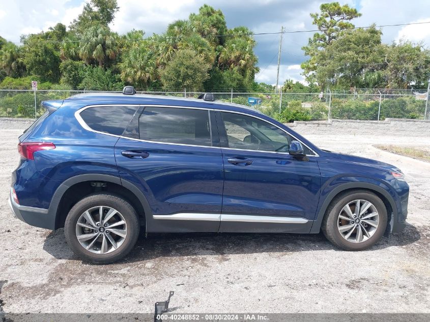 2020 Hyundai Santa Fe Sel VIN: 5NMS33AD6LH169401 Lot: 40248852