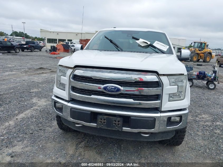 2015 Ford F-150 Lariat VIN: 1FTEW1EG5FFC11331 Lot: 40248883