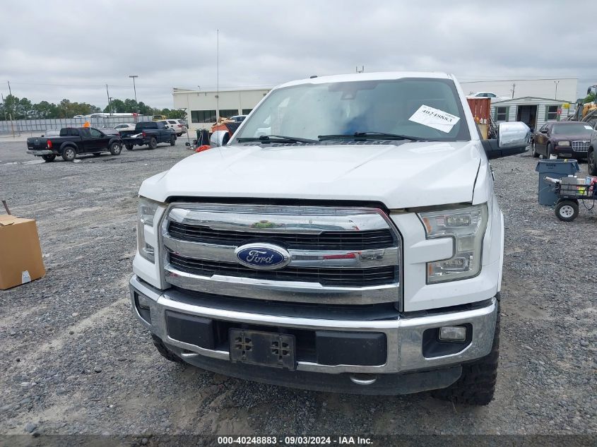 2015 Ford F-150 Lariat VIN: 1FTEW1EG5FFC11331 Lot: 40248883