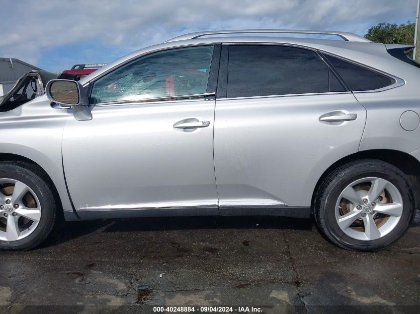 2010 Lexus Rx 350 VIN: 2T2BK1BA9AC061283 Lot: 40248884