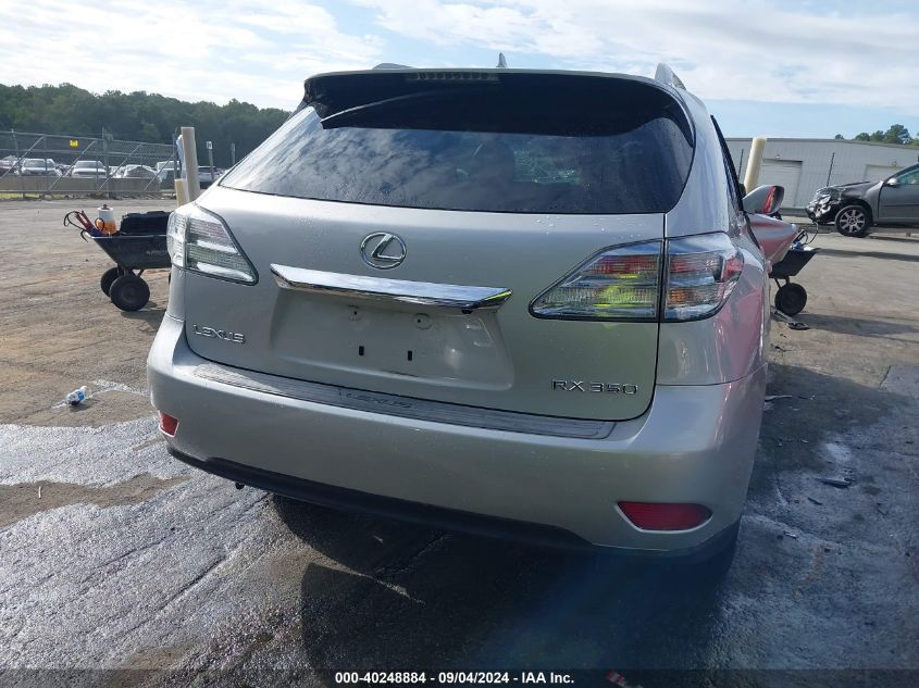 2T2BK1BA9AC061283 2010 Lexus Rx 350