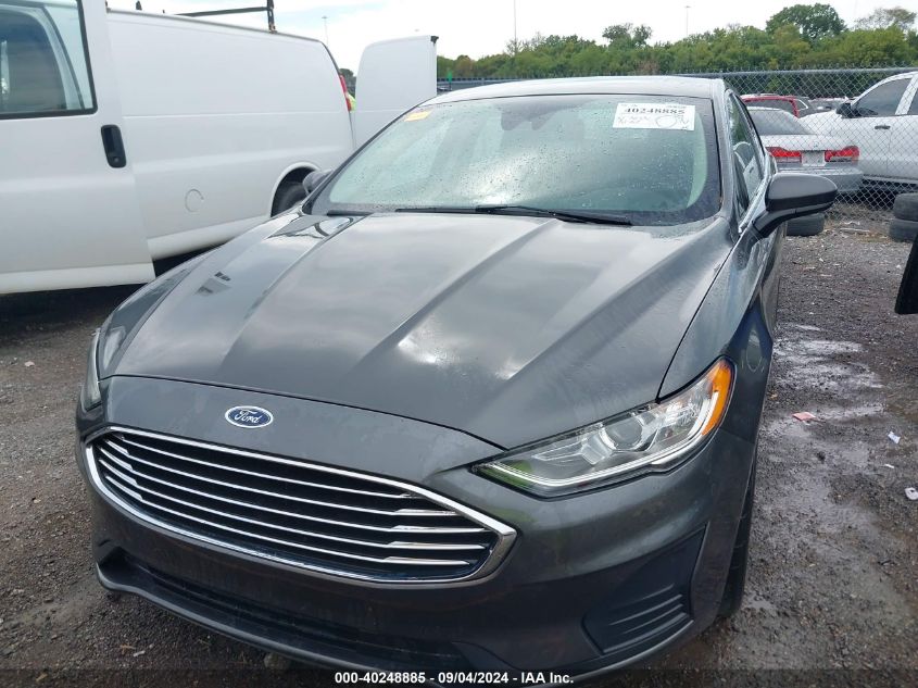 2019 Ford Fusion Se VIN: 3FA6P0HD3KR160864 Lot: 40248885