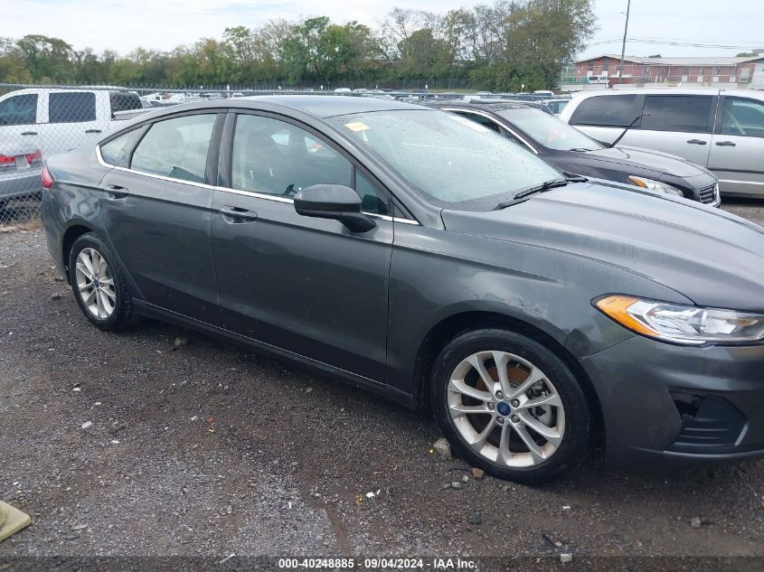 2019 Ford Fusion Se VIN: 3FA6P0HD3KR160864 Lot: 40248885