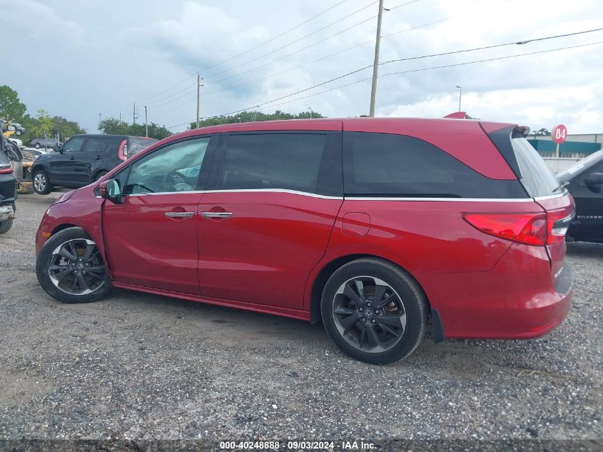 2023 Honda Odyssey Elite VIN: 5FNRL6H9XPB022247 Lot: 40248888