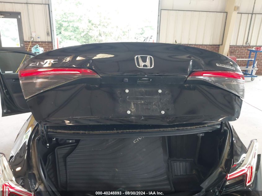 2022 Honda Civic Touring VIN: 2HGFE1F92NH321632 Lot: 40248893