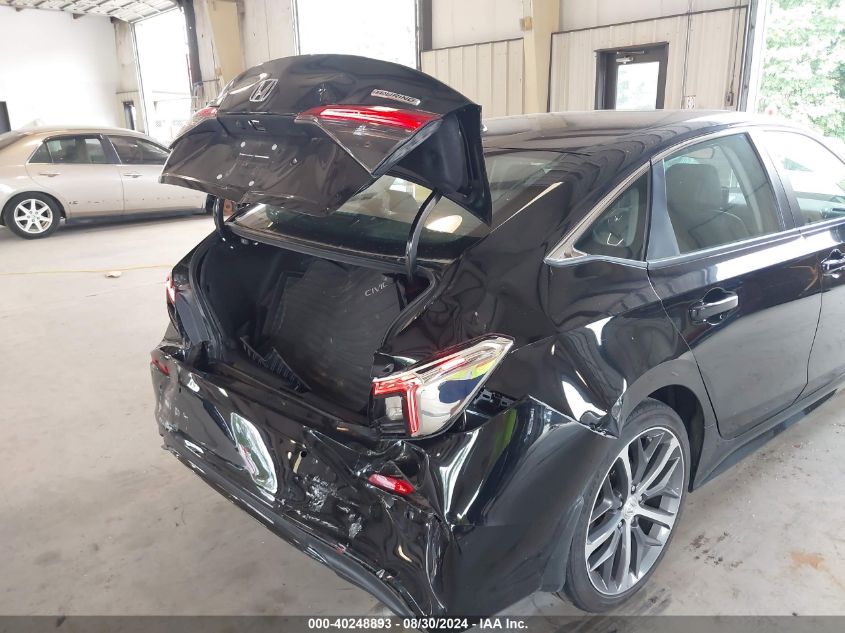 2022 Honda Civic Touring VIN: 2HGFE1F92NH321632 Lot: 40248893