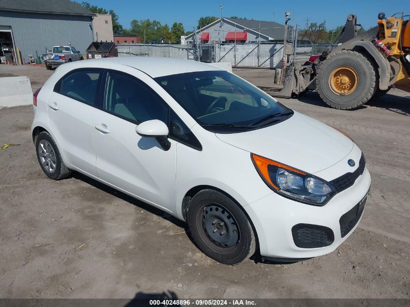 2014 Kia Rio Lx VIN: KNADM5A39E6416500 Lot: 40248896