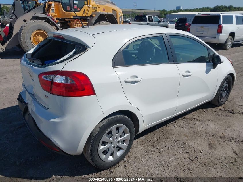 2014 Kia Rio Lx VIN: KNADM5A39E6416500 Lot: 40248896