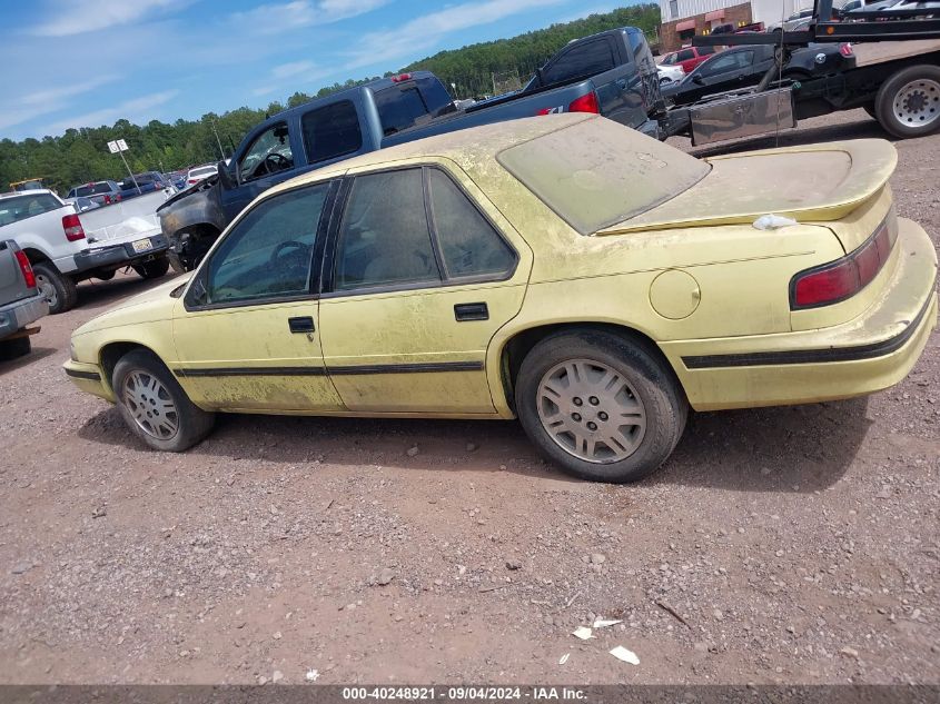 1993 Chevrolet Lumina Euro VIN: 2G1W954T2P9191698 Lot: 40248921