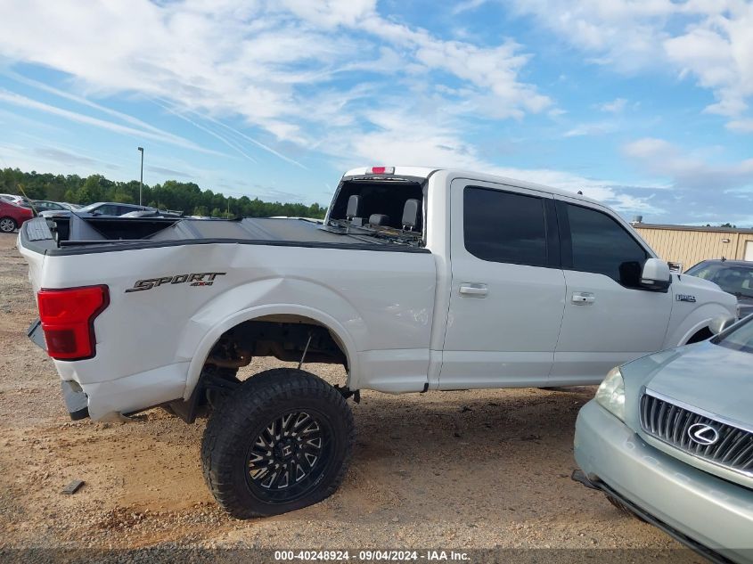 2019 Ford F-150 Lariat VIN: 1FTFW1E53KFB07000 Lot: 40248924