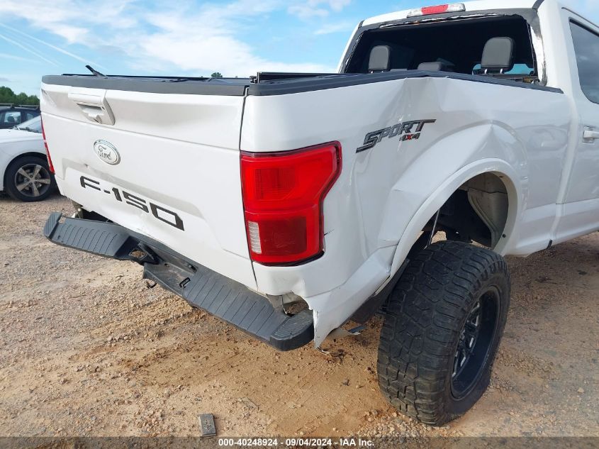 2019 Ford F-150 Lariat VIN: 1FTFW1E53KFB07000 Lot: 40248924