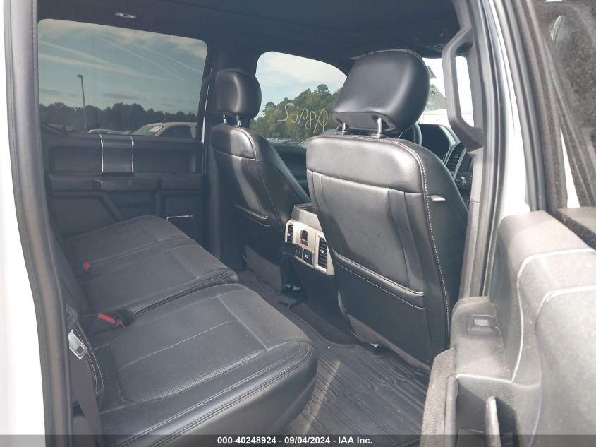 2019 Ford F-150 Lariat VIN: 1FTFW1E53KFB07000 Lot: 40248924