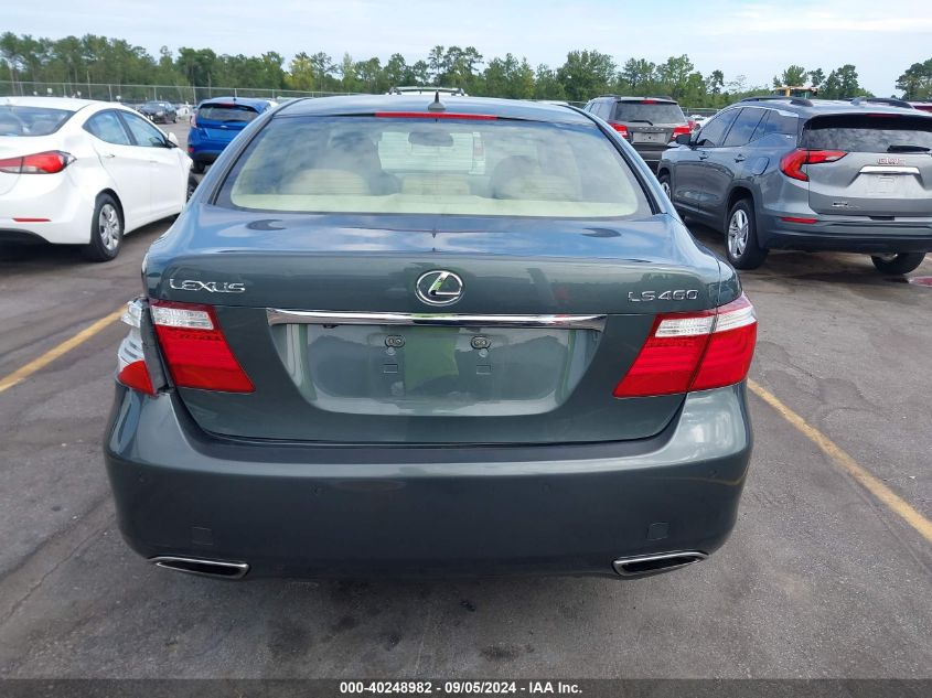 2007 Lexus Ls 460 460 VIN: JTHBL46F075046930 Lot: 40248982