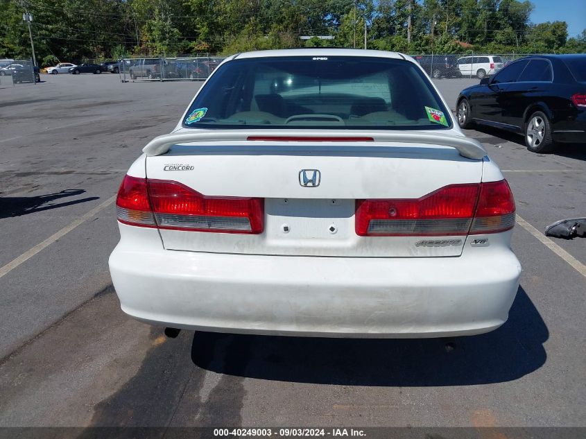 2002 Honda Accord 3.0 Ex VIN: 1HGCG16512A035257 Lot: 40249003