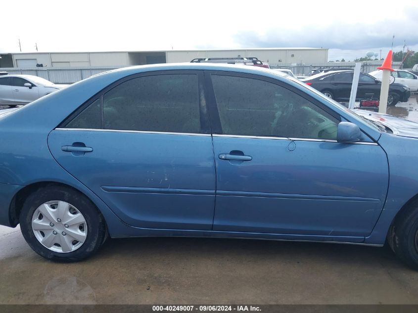 2004 Toyota Camry Le VIN: 4T1BE32K74U837414 Lot: 40249007