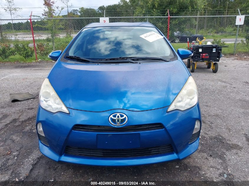 2014 Toyota Prius C One VIN: JTDKDTB34E1074237 Lot: 40249015