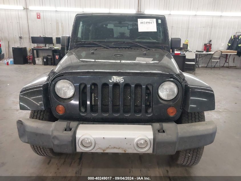 2012 Jeep Wrangler Sahara VIN: 1C4AJWBG4CL208867 Lot: 40249017