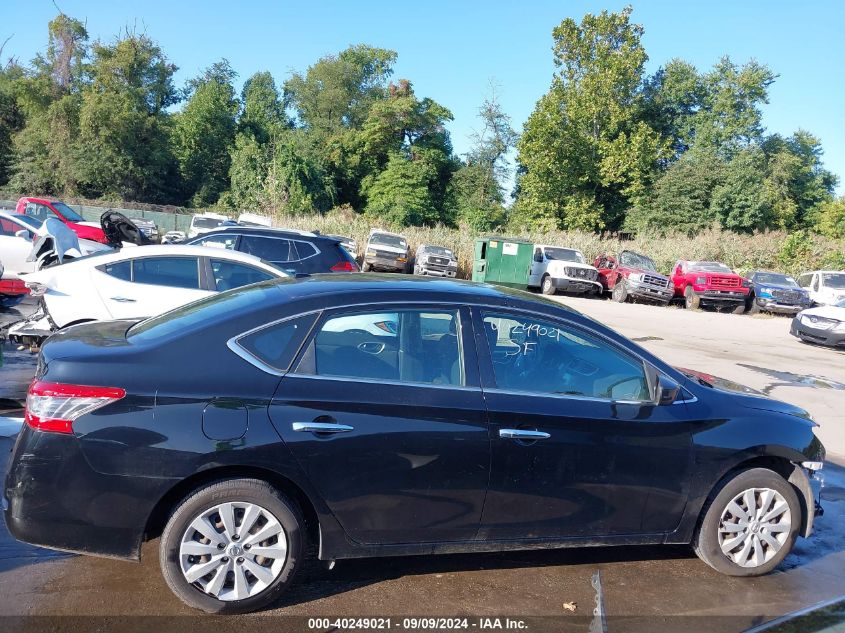 2015 Nissan Sentra Sv VIN: 3N1AB7AP7FL679329 Lot: 40249021