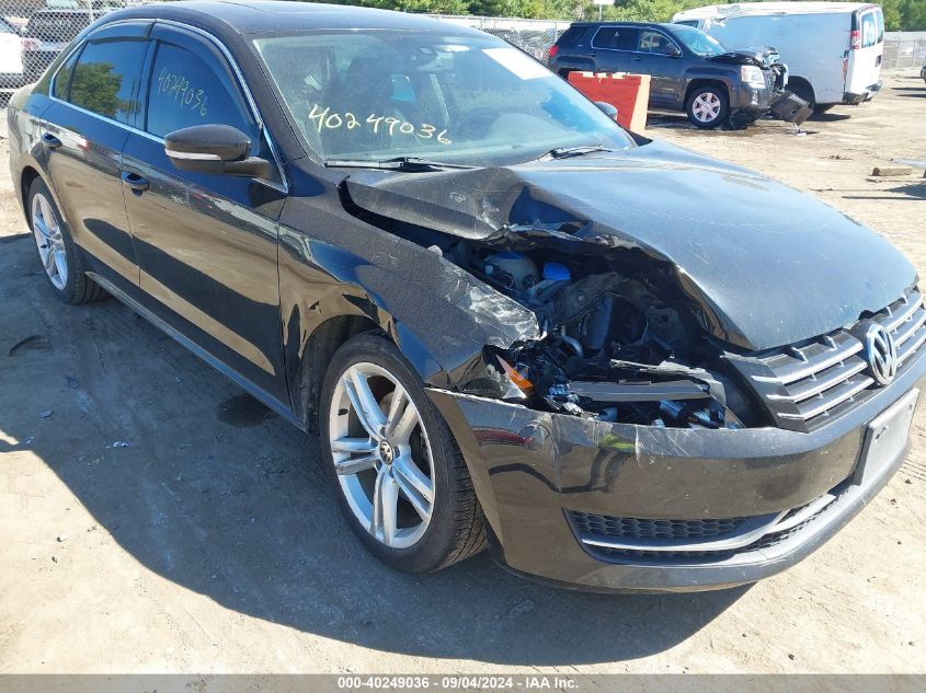 1VWBN7A38EC085507 2014 Volkswagen Passat 2.0L Tdi Se