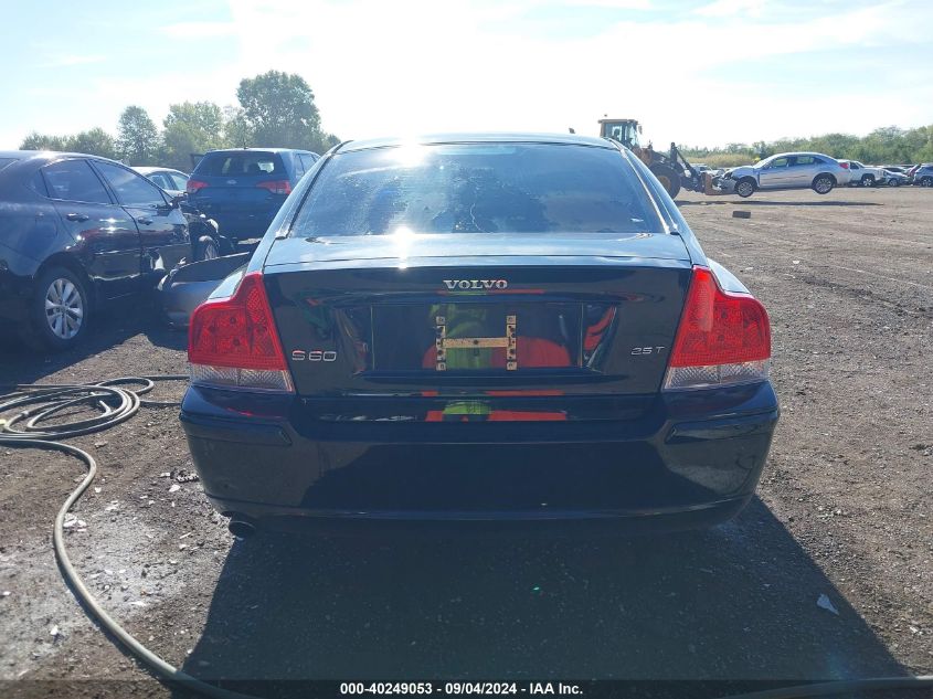 2006 Volvo S60 2.5T VIN: YV1RS592062557713 Lot: 40249053