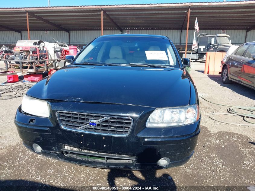 2006 Volvo S60 2.5T VIN: YV1RS592062557713 Lot: 40249053