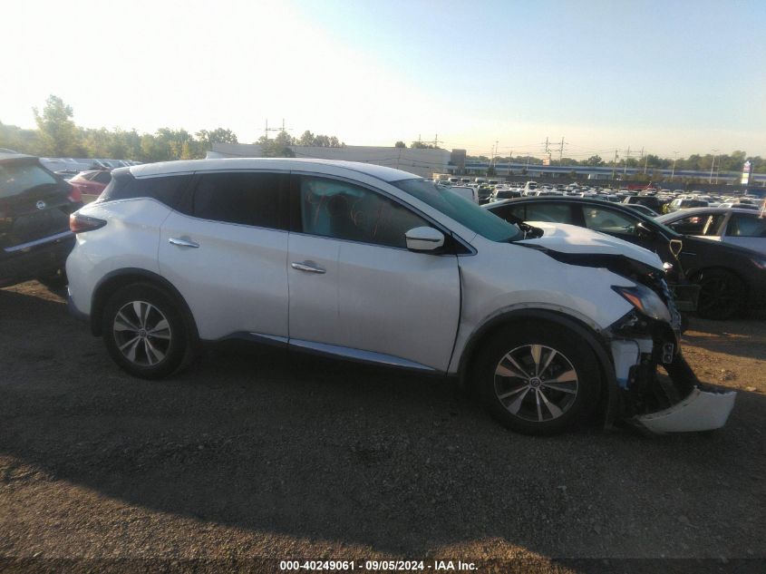 2019 Nissan Murano S/Sl/Sv/Platinum VIN: 5N1AZ2MS0KN144053 Lot: 40249061