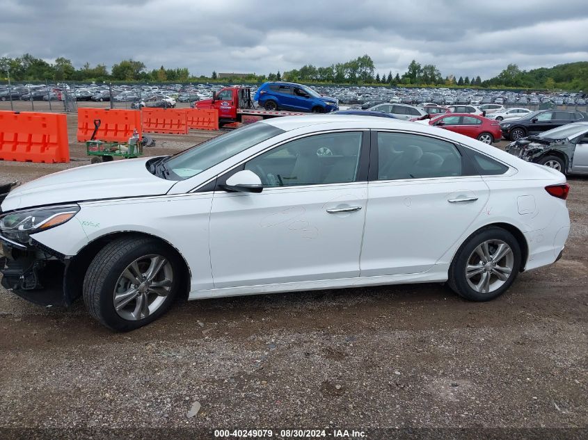 2018 Hyundai Sonata Sel VIN: 5NPE34AF3JH596541 Lot: 40249079