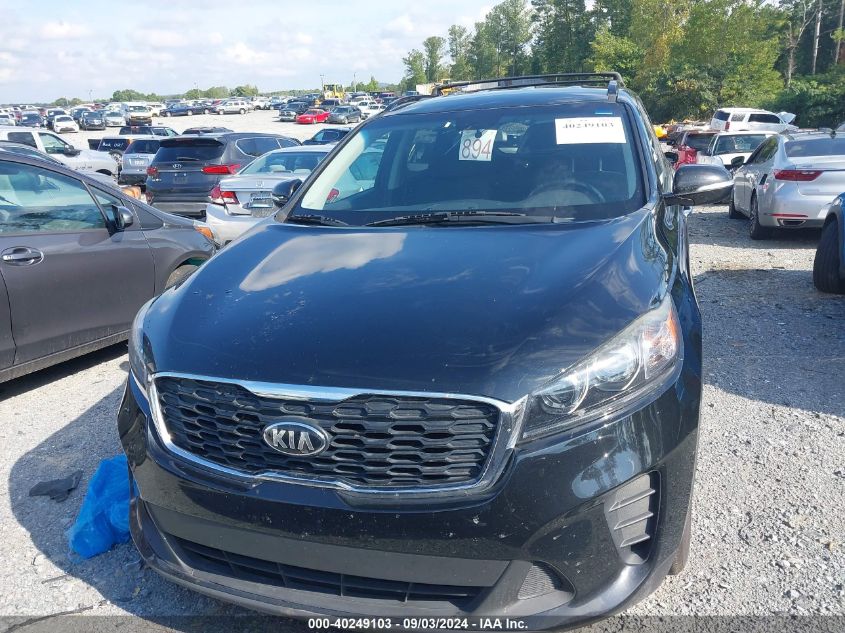 2019 KIA SORENTO LX/S - 5XYPG4A59KG605577