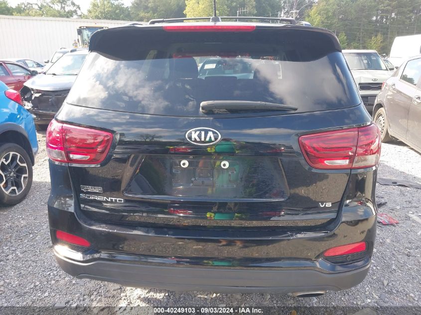 2019 KIA SORENTO LX/S - 5XYPG4A59KG605577