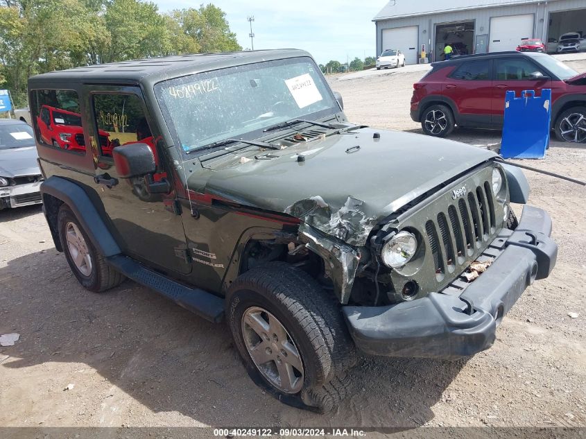 2015 Jeep Wrangler Sport VIN: 1C4AJWAGXFL646332 Lot: 40249122