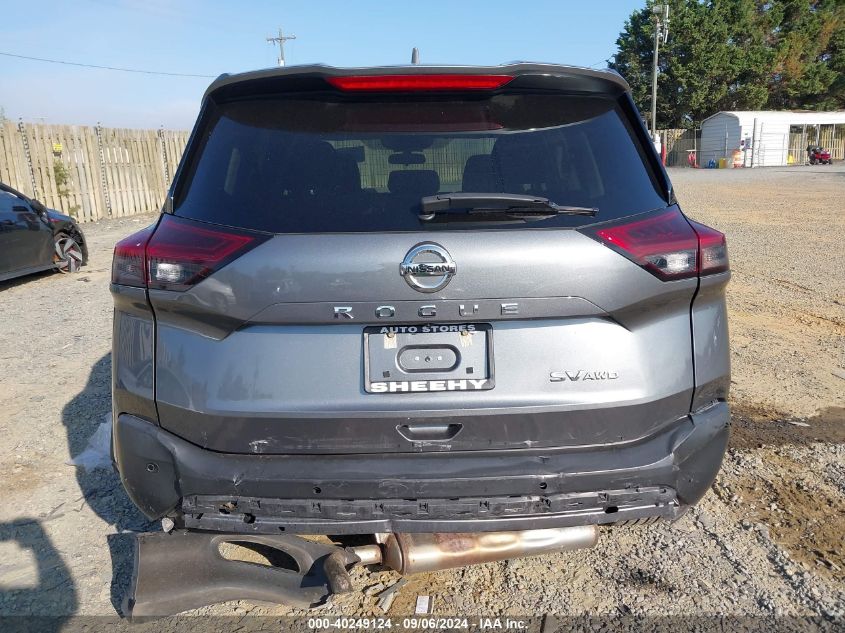 2021 Nissan Rogue Sv VIN: 5N1AT3BB9MC765252 Lot: 40249124