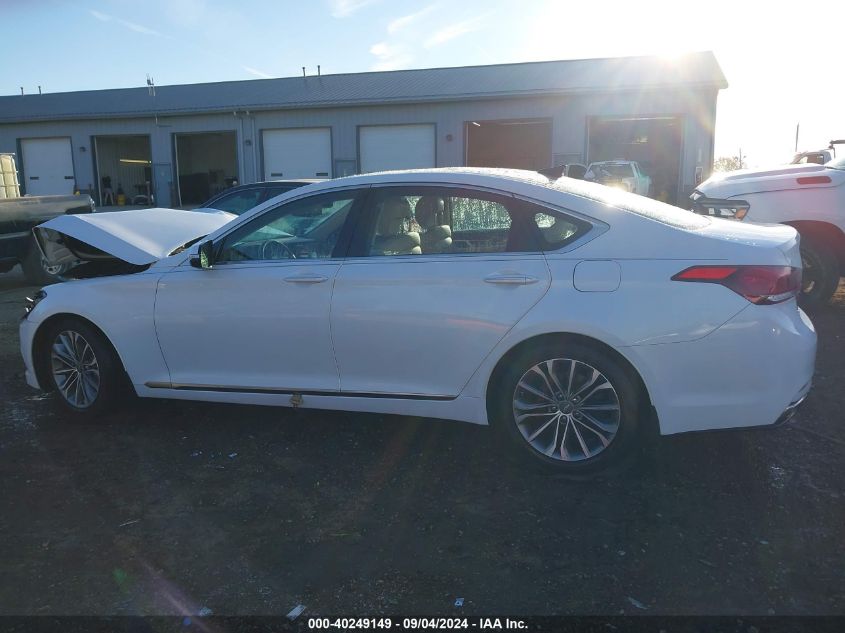 2015 Hyundai Genesis 3.8L VIN: KMHGN4JE0FU042649 Lot: 40249149