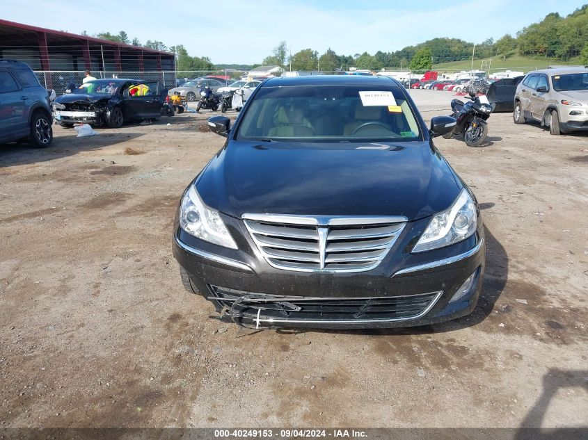 2013 Hyundai Genesis 3.8 VIN: KMHGC4DD1DU254109 Lot: 40249153