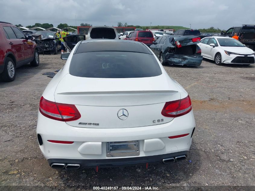 2018 Mercedes-Benz Amg C 63 VIN: WDDWJ8GB9JF678053 Lot: 40249157