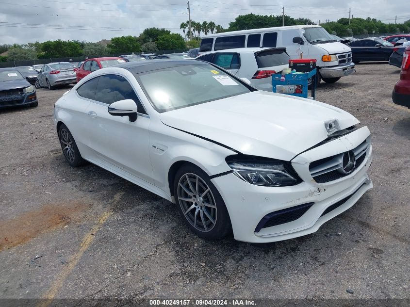 2018 Mercedes-Benz C-Class 63 Amg VIN: WDDWJ8GB9JF678053 Lot: 40249157