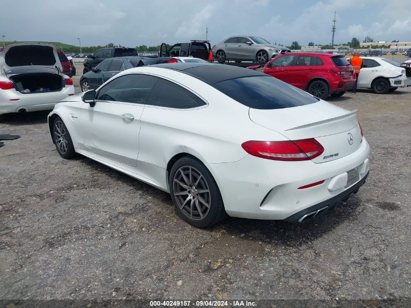 2018 Mercedes-Benz C-Class 63 Amg VIN: WDDWJ8GB9JF678053 Lot: 40249157