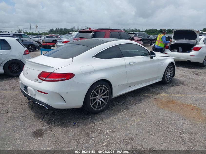 2018 Mercedes-Benz C-Class 63 Amg VIN: WDDWJ8GB9JF678053 Lot: 40249157