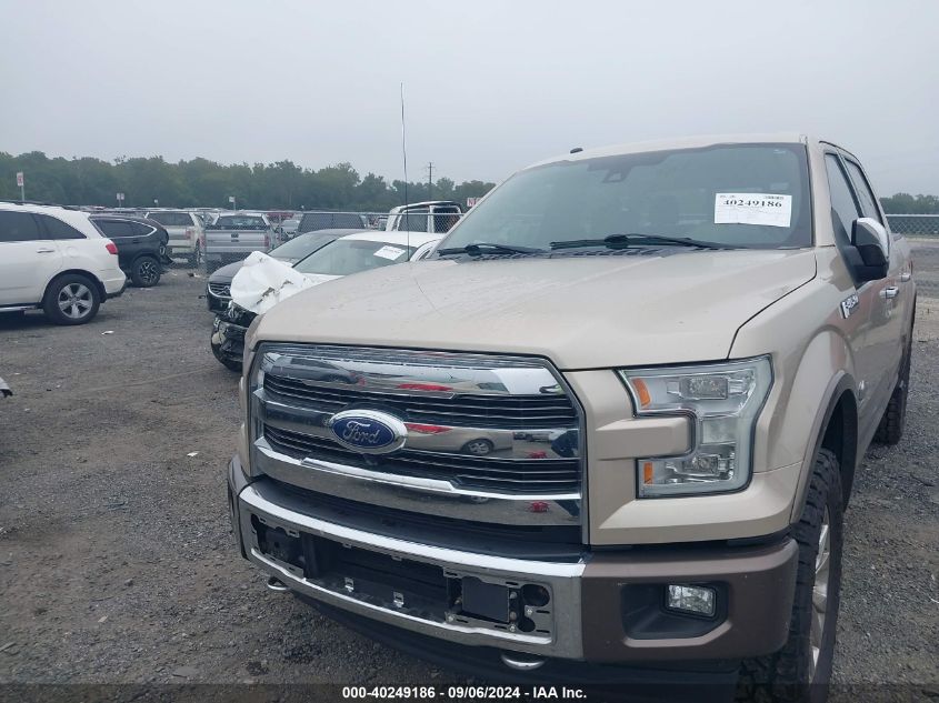 2017 FORD F-150 KING RANCH - 1FTEW1EG8HFB09993