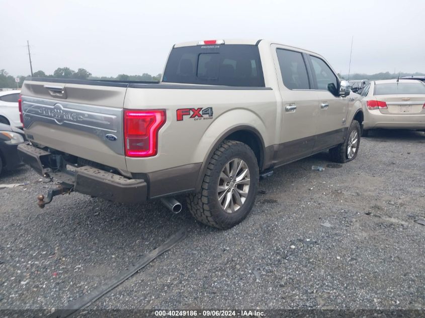 2017 FORD F-150 KING RANCH - 1FTEW1EG8HFB09993