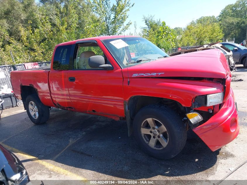 2000 Dodge Ram 1500 St VIN: 1B7HF13Z2YJ169167 Lot: 40249194