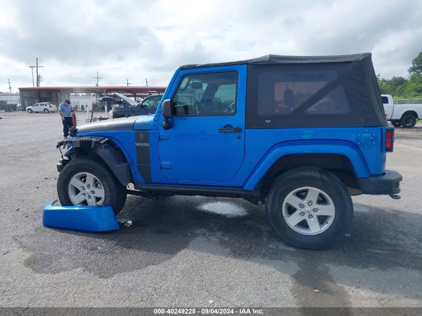 2015 Jeep Wrangler Freedom Edition VIN: 1C4AJWAG4FL637027 Lot: 40249225