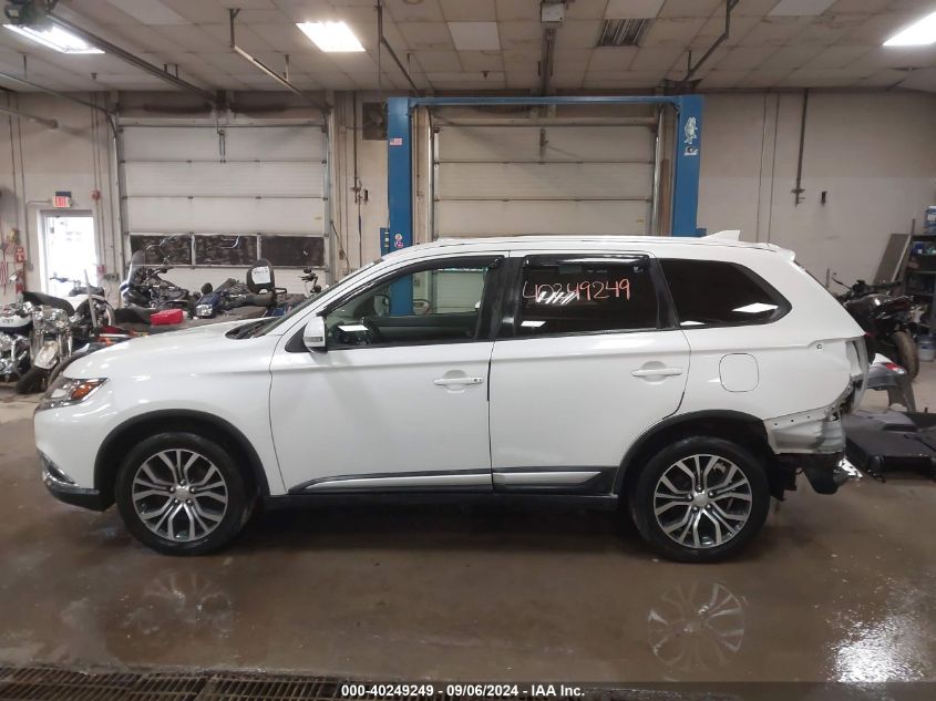 2017 Mitsubishi Outlander Se VIN: JA4AZ3A3XHZ031830 Lot: 40249249