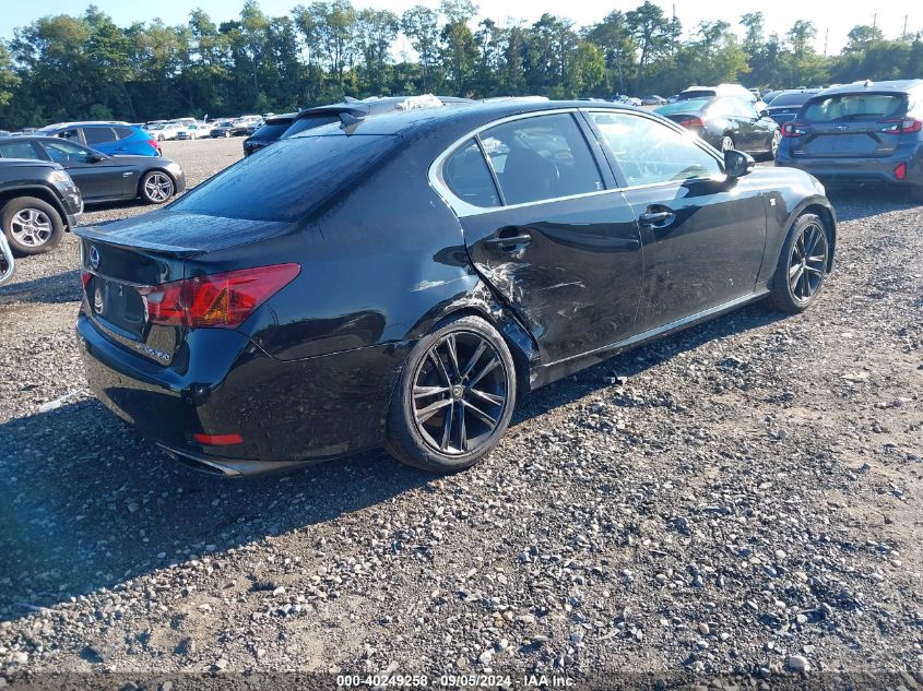 VIN JTHCE1BL3D5012811 2013 Lexus GS, 350 no.4