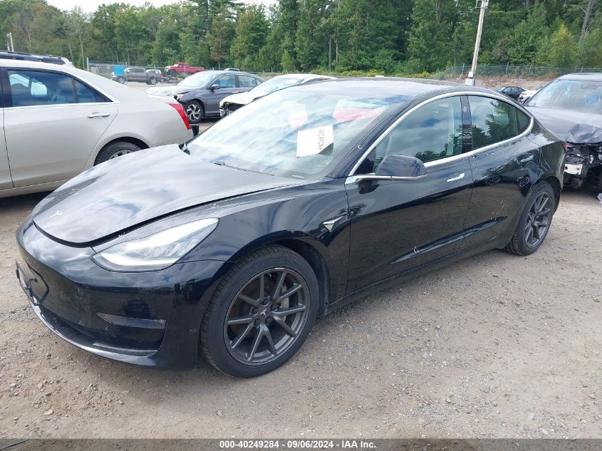 2018 Tesla Model 3 Long Range/Performance VIN: 5YJ3E1EB5JF103349 Lot: 40249284