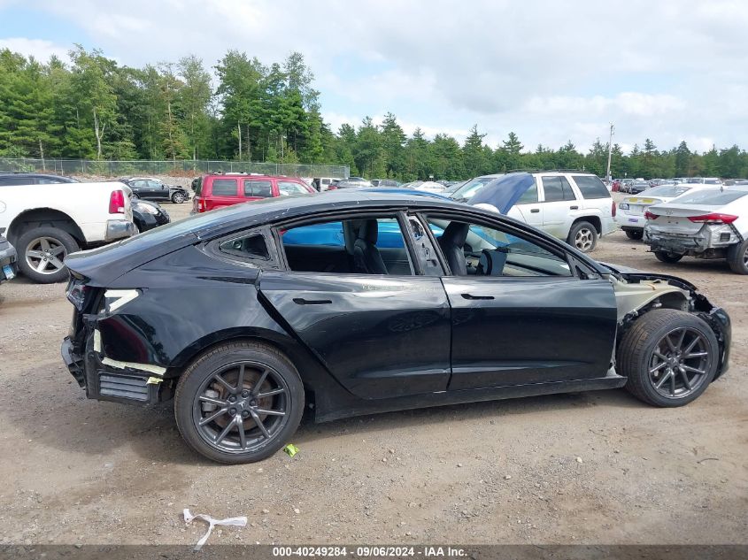 2018 Tesla Model 3 Long Range/Performance VIN: 5YJ3E1EB5JF103349 Lot: 40249284