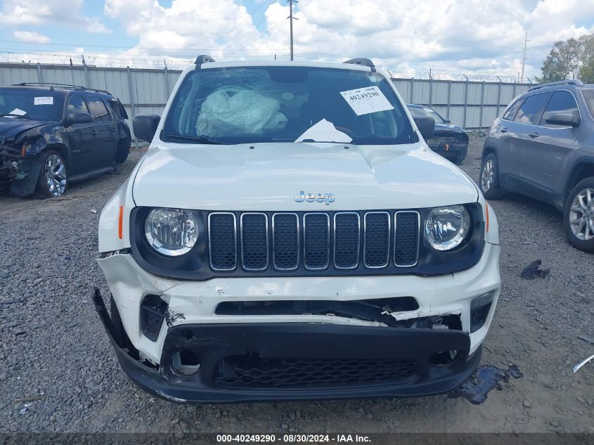 2020 Jeep Renegade Sport Fwd VIN: ZACNJAAB1LPK97378 Lot: 40249290